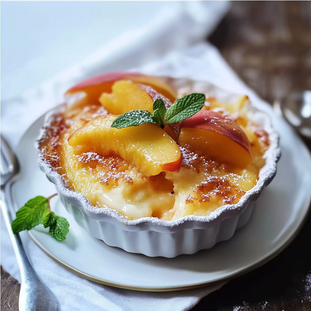 Sweet and Easy Peach Dessert: A Delicious Homemade Treat