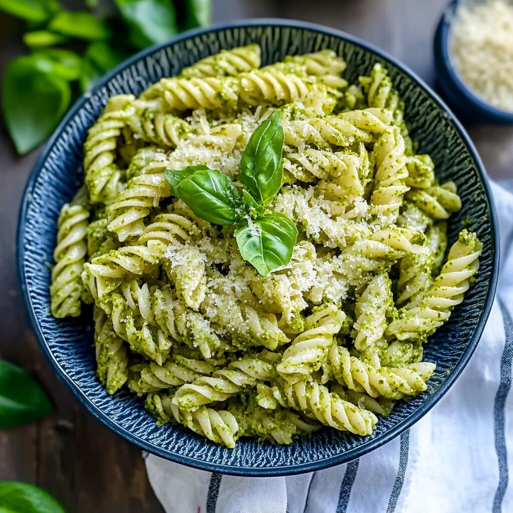 Pesto Pasta- Easy and Delicious Classic Italian Recipe!