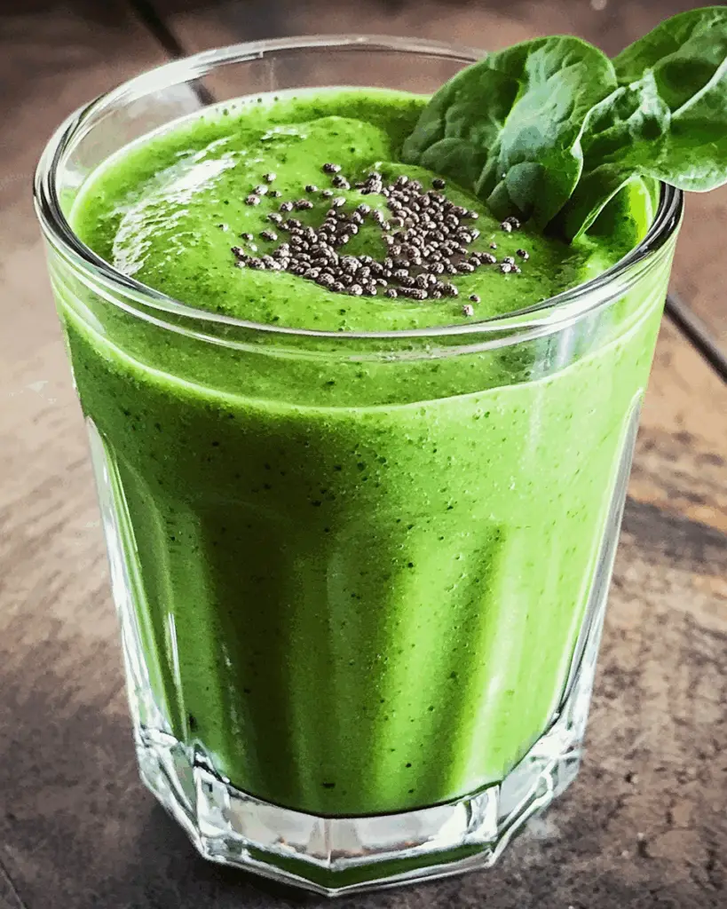 Low-Carb Green Smoothie Blend – Avocado Spinach Pregnancy Drink