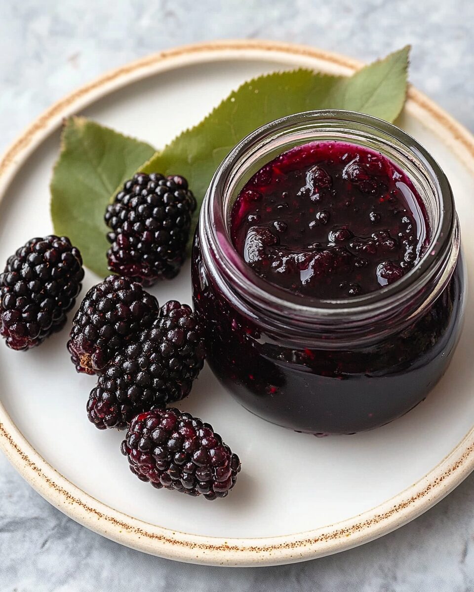 Homemade Mulberry Jam Delight
