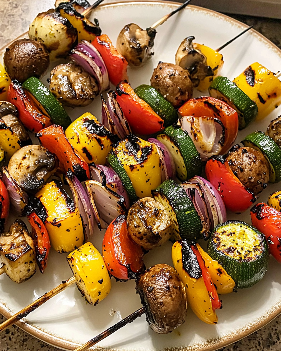 Grilled Vegetable Skewers