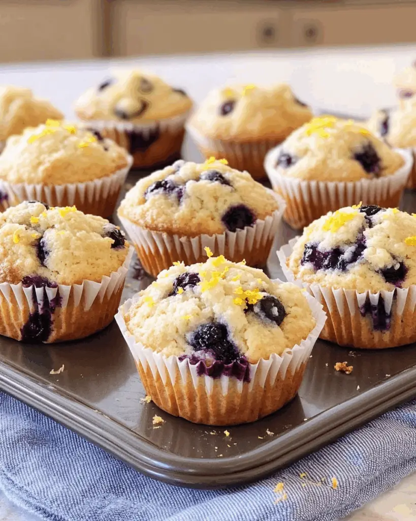 Blueberry Lemon Zing Muffins