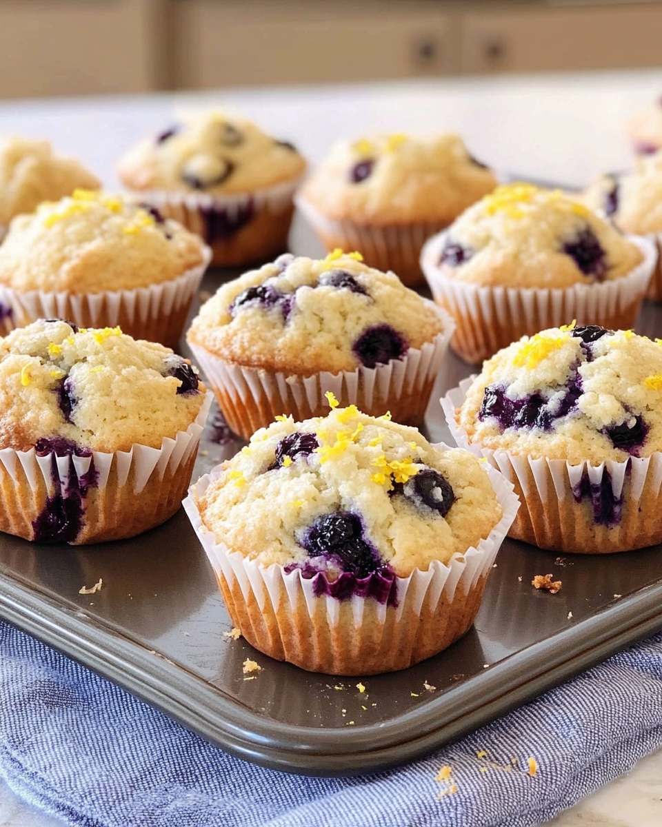 Blueberry Lemon Zing Muffins