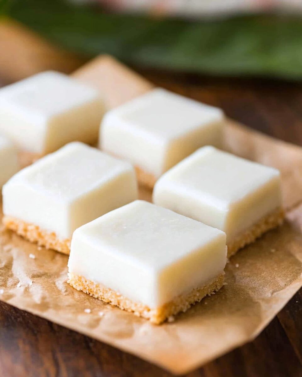 Coconut Haupia Squares