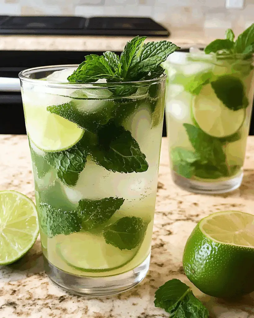 Easy Classic Mojito with Fresh Mint