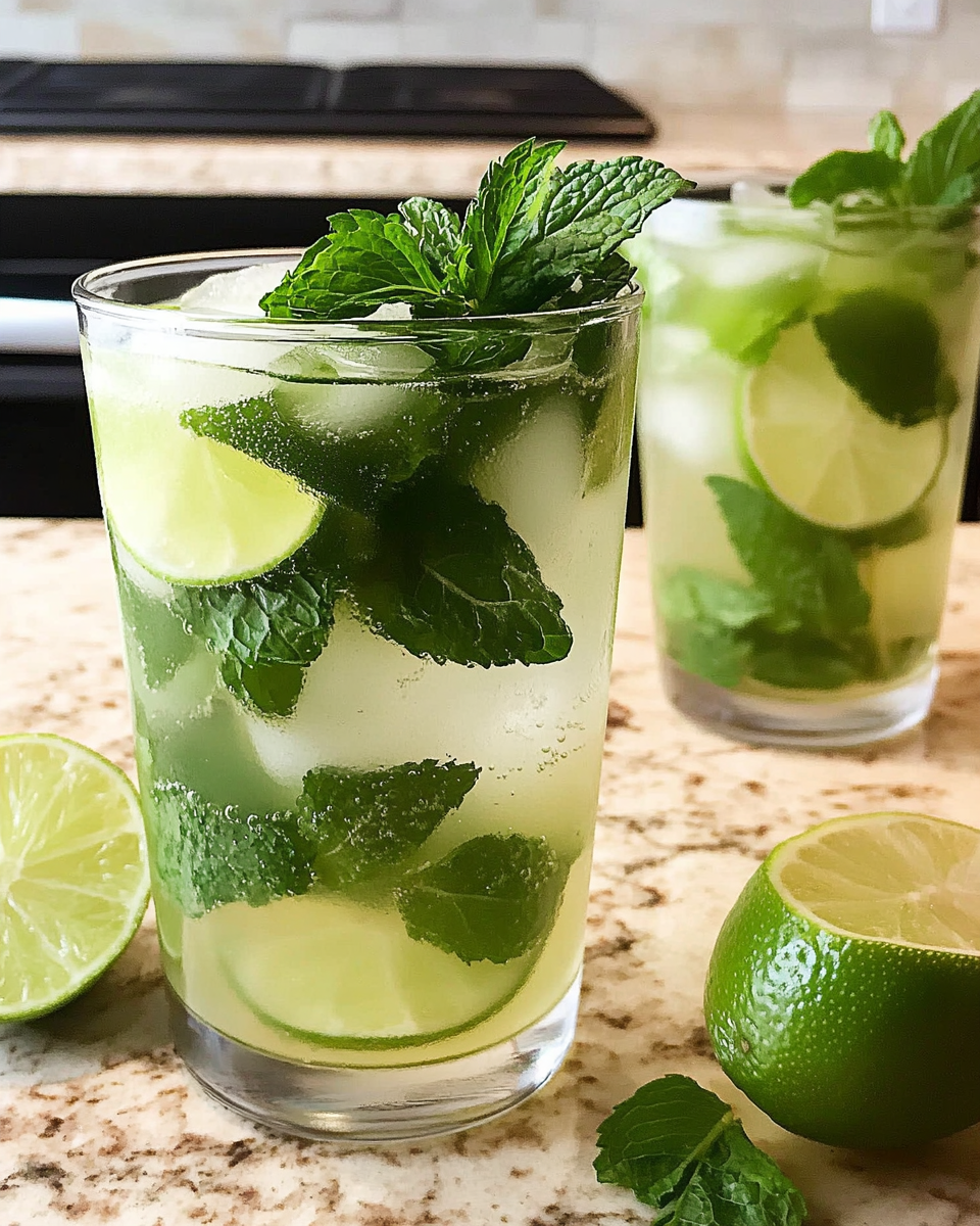 Easy Classic Mojito with Fresh Mint