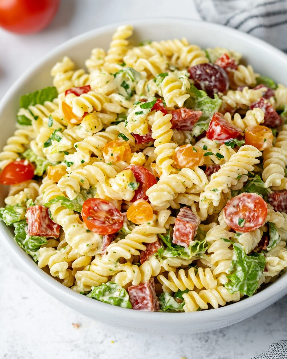 BLT Pasta Salad with Ranch