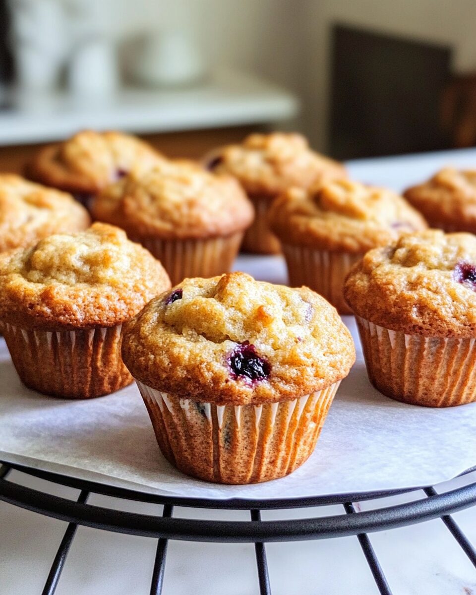 Fluffy Mulberry Muffins Treat