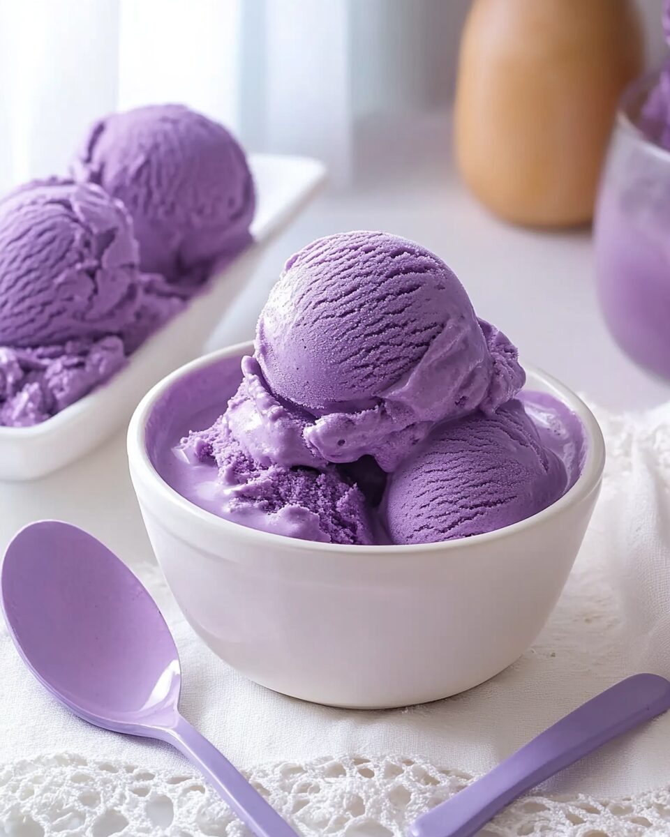 Ube Ice Cream