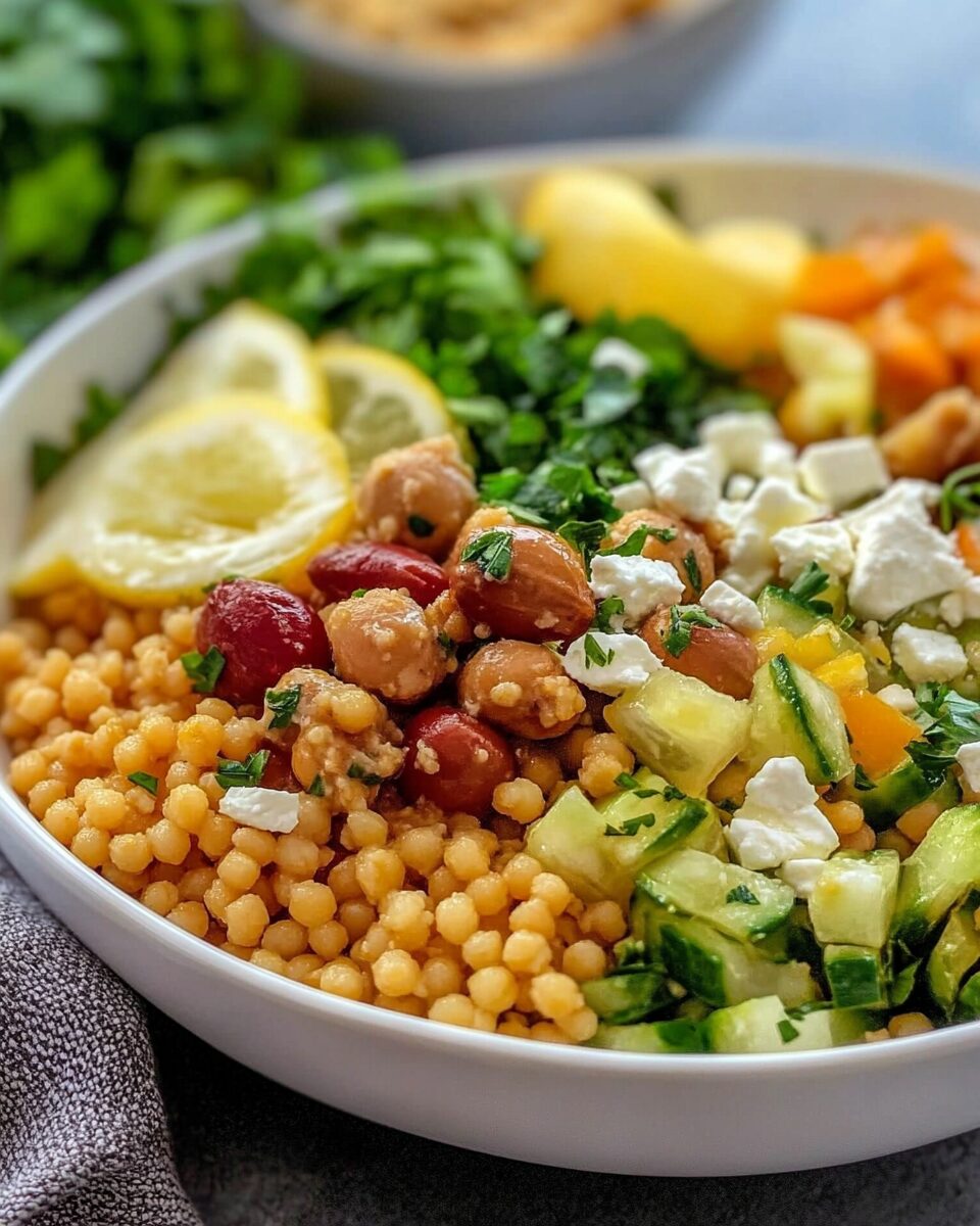 Greek Couscous Salad Bowl