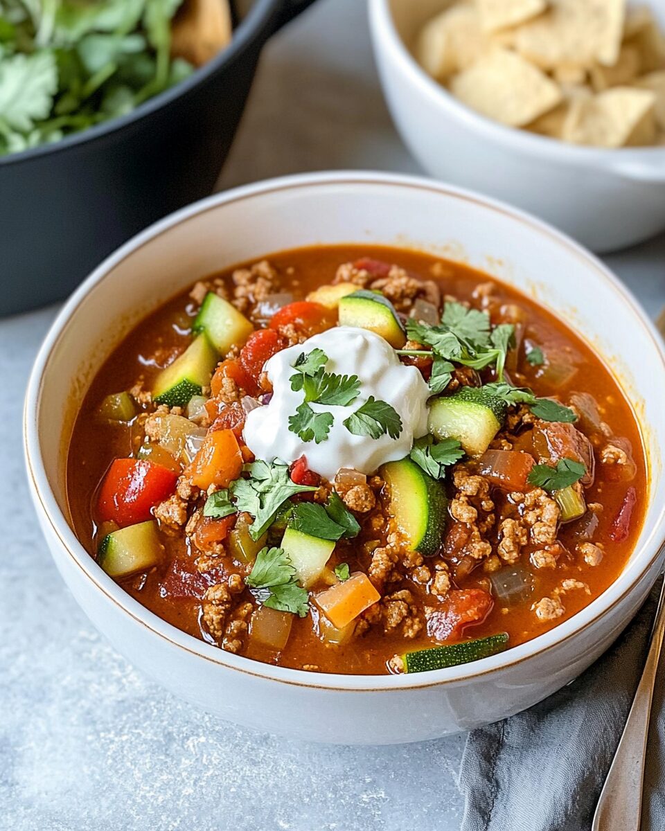 Delicious Low-Carb Turkey Chili