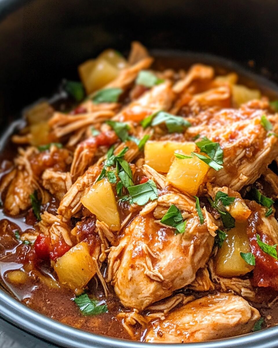Tropical Chicken Delight – Summer Crockpot