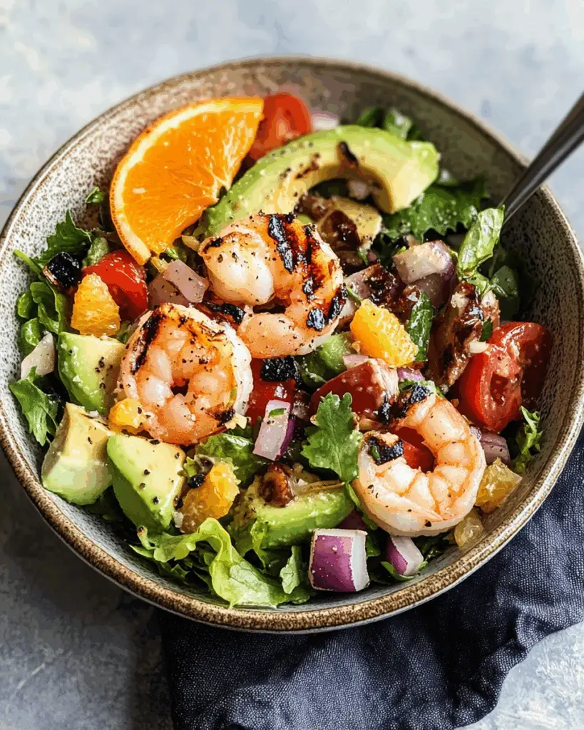 Citrus Avocado Shrimp Salad