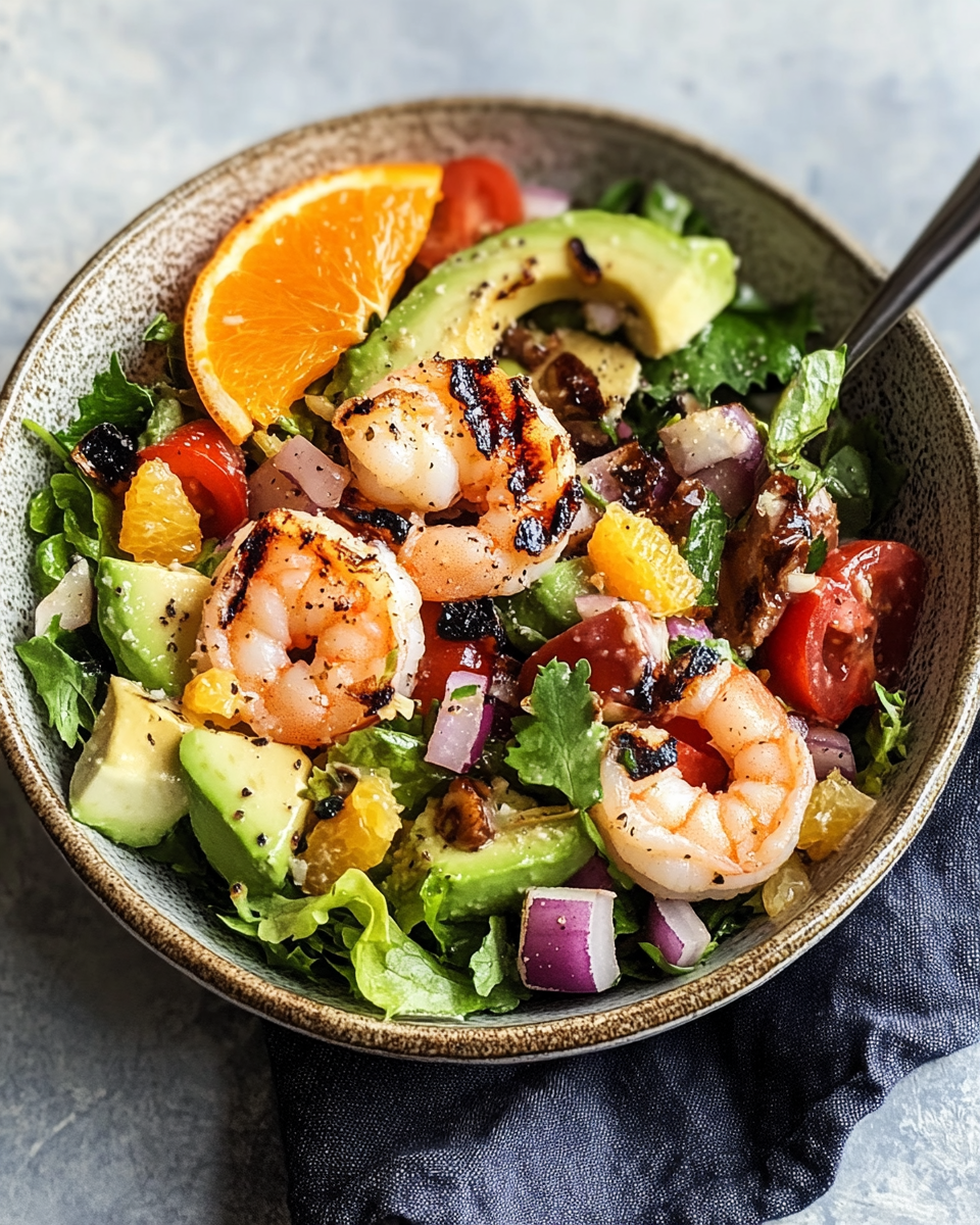 Citrus Avocado Shrimp Salad