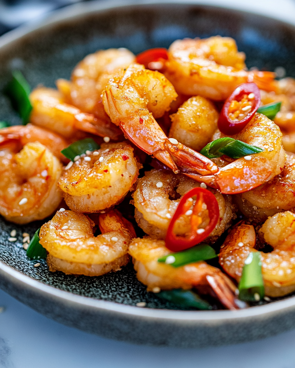 Salt and Pepper Crispy Shrimp