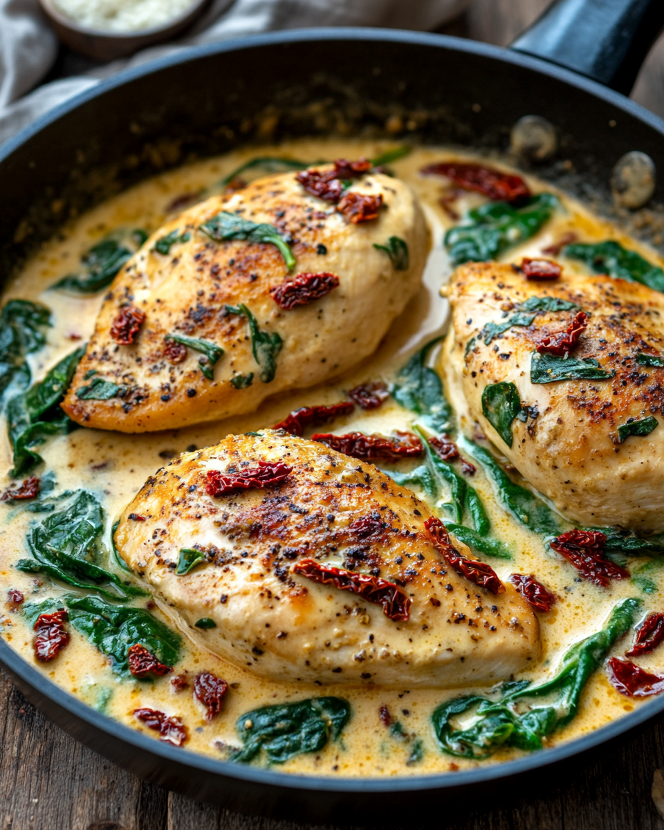 Creamy Tuscan Chicken Breast
