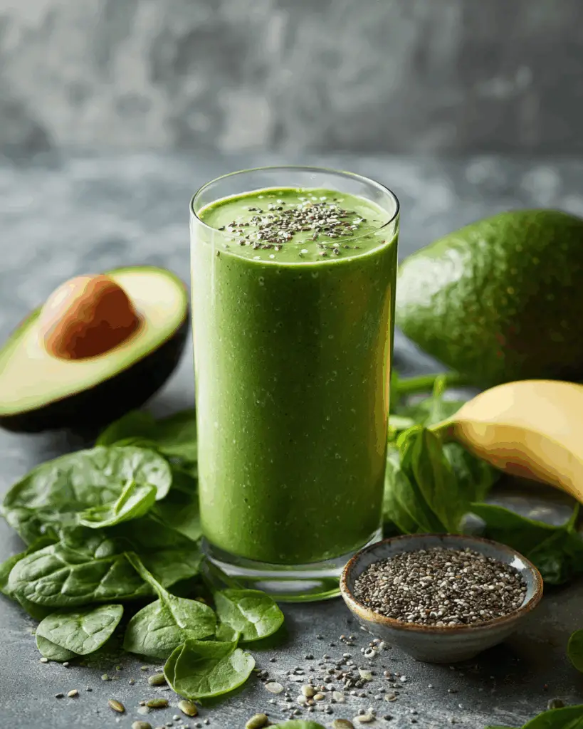 Protein-Packed Green Smoothie (No Added Sugar)