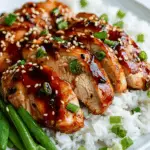 Teriyaki Glazed Chicken Breasts
