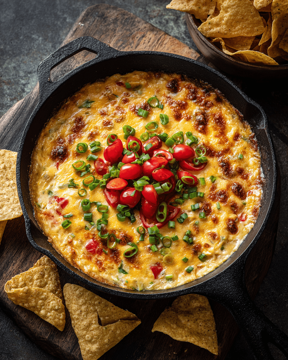 Banana Pepper Queso Dip – Party Favorite