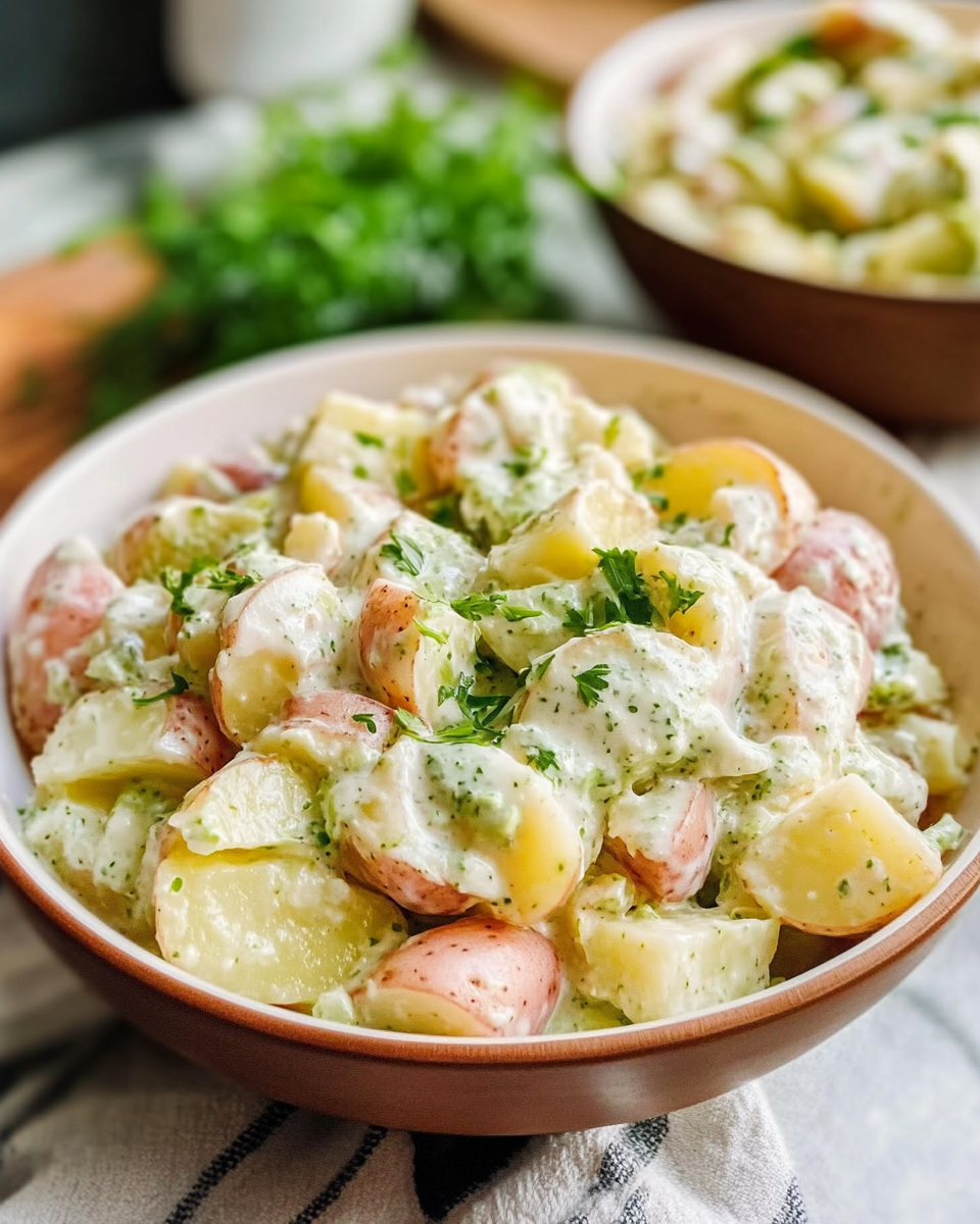 Avocado Ranch Potato Salad