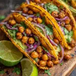Crispy Chickpea Avocado Tacos