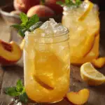 Fresh Peach Lemonade