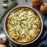 Zucchini Goat Cheese Quiche – Light, Creamy & Low-Carb