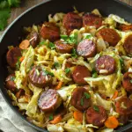 Kielbasa & Cabbage Stir Fry – Low Carb Favorite