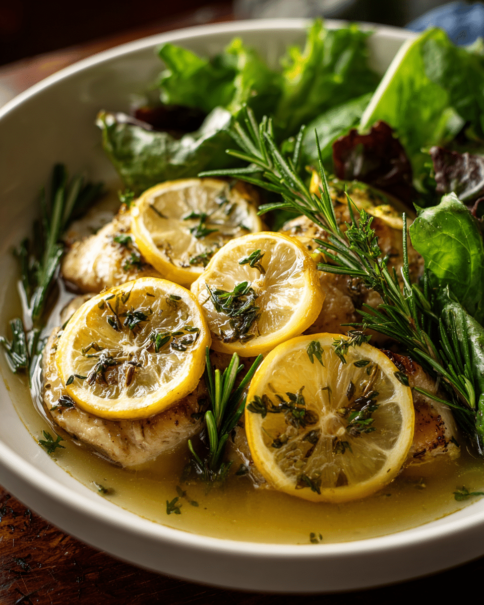 Zesty Lemon Herb Chicken – Crockpot Chicken