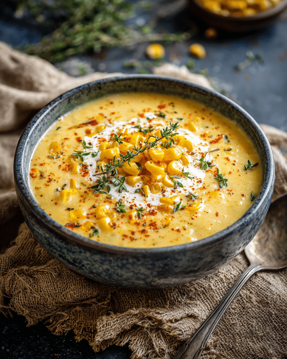 Creamy Summer Corn Chowder – Crockpot Soup