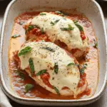 Baked Mozzarella Stuffed Chicken