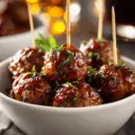 Summer Chili Glazed Meatballs – Crockpot Appetizer