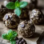 Mint Chocolate Protein Bites