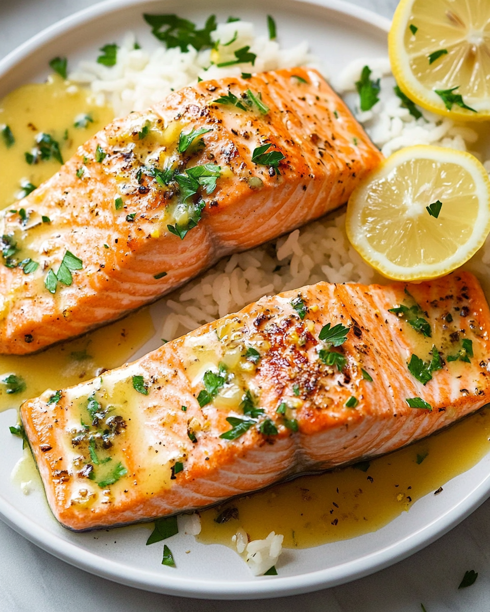 Quick Lemon Butter Salmon