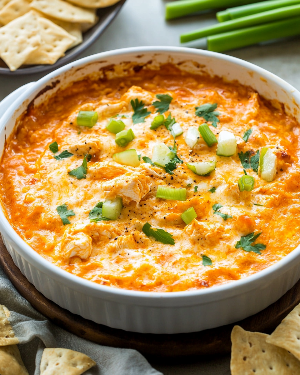 5-Ingredient Buffalo Chicken Dip