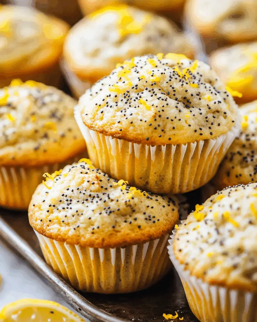 Lemon Poppy Morning Muffins