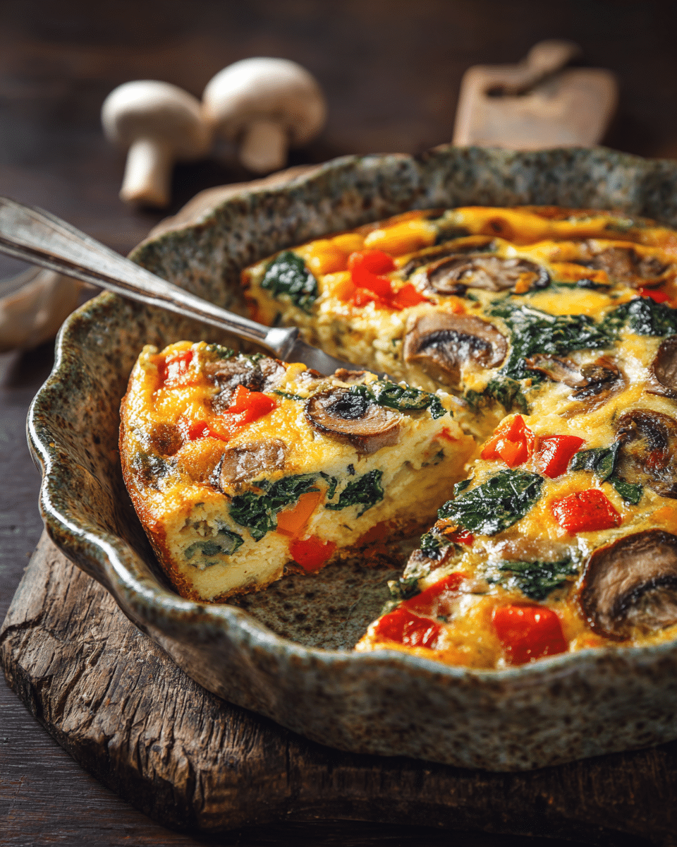 Crustless Veggie Quiche – Low-Carb & Gluten-Free Favorite