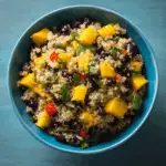 Mango Black Bean Quinoa Salad
