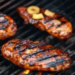 BBQ Chicken Breasts with Pineapple