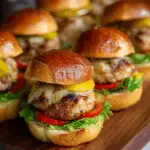 Banana Pepper Turkey Sliders – Game Day Hit