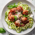 Turkey Meatballs with Zucchini Noodles