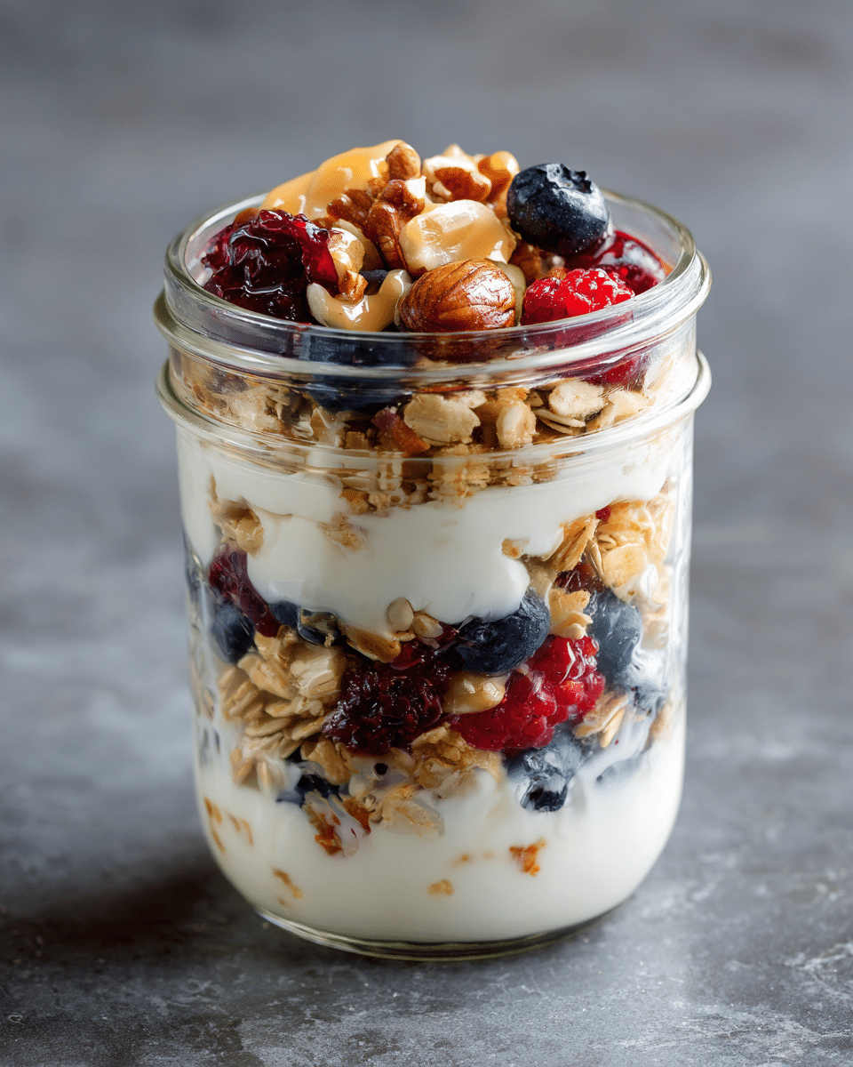 Coconut Yogurt Parfait with Nuts & Seeds