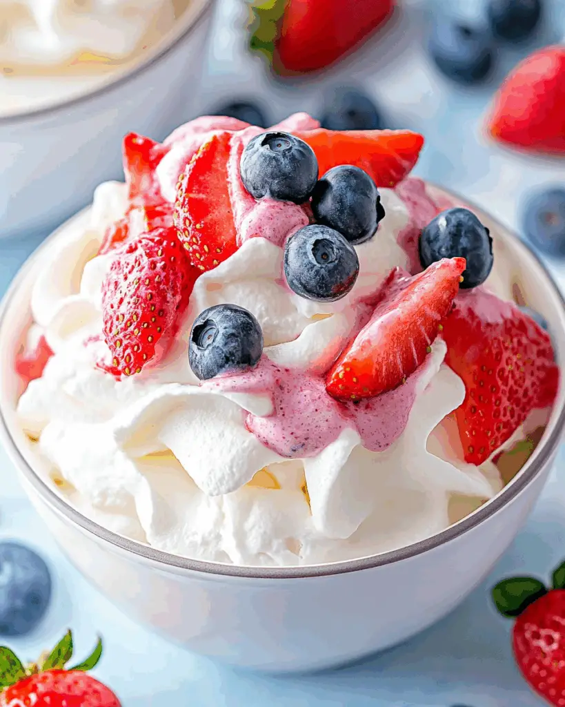 Red, White & Blue Fruit Salad