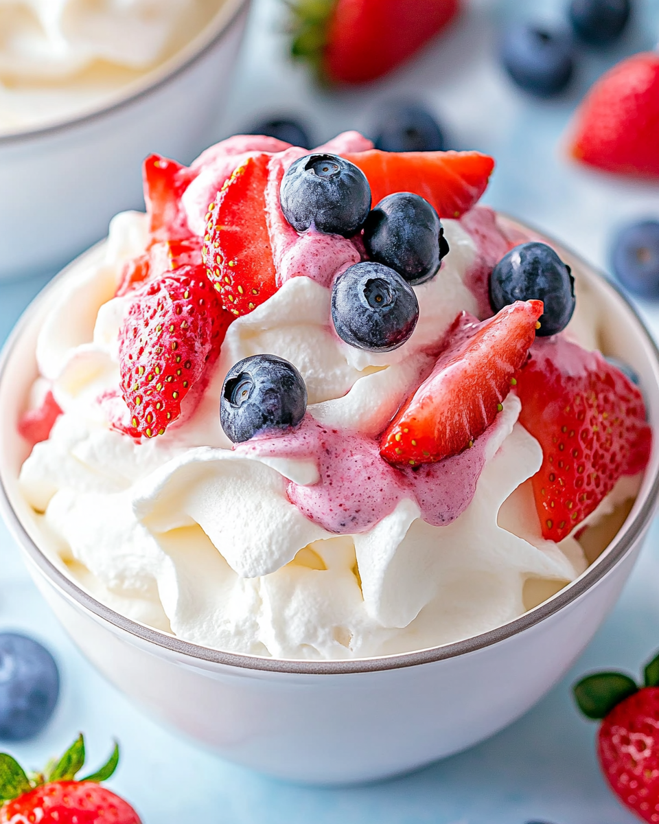 Red, White & Blue Fruit Salad