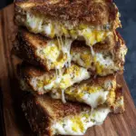 Grilled Banana Pepper Cheese Melts