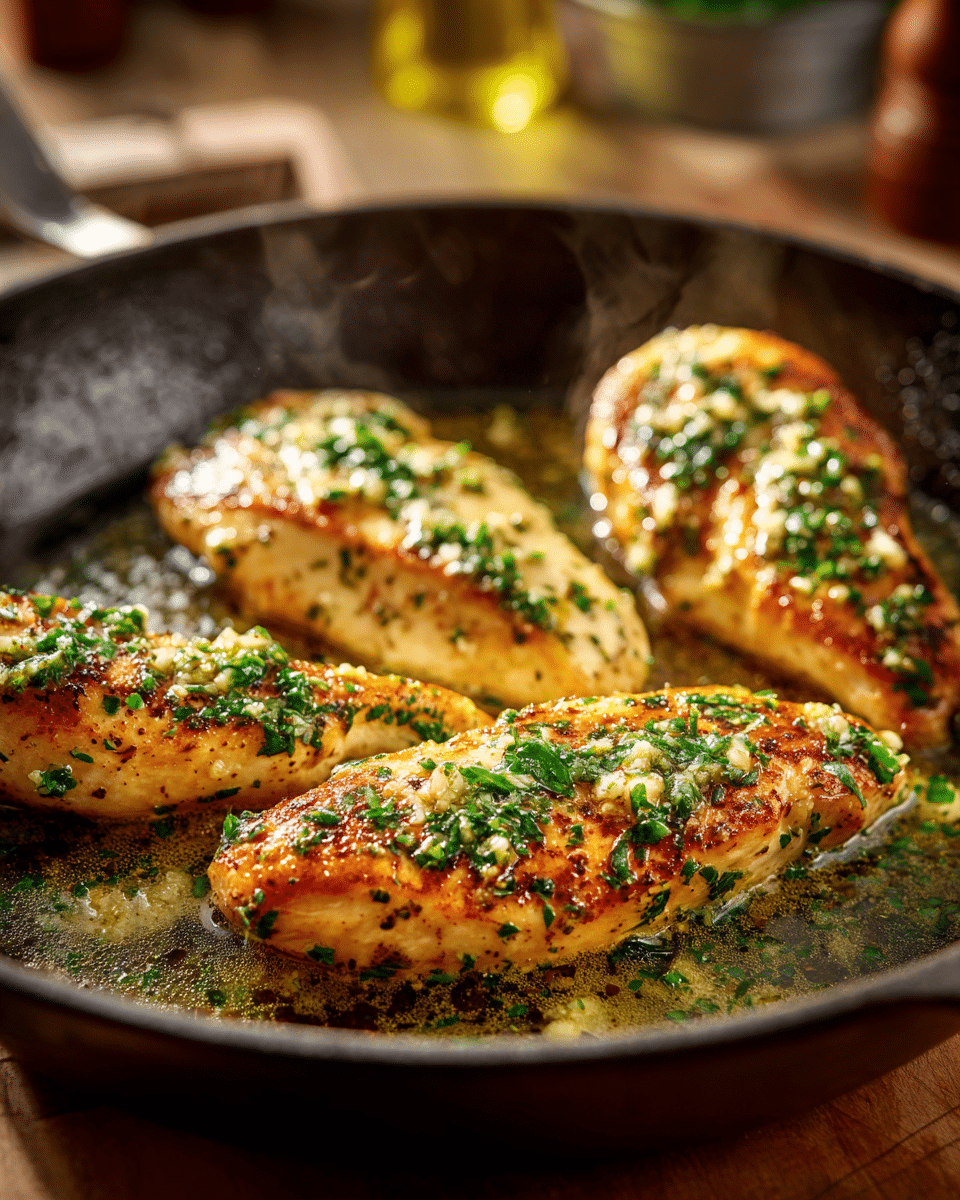 Quick Garlic Butter Chicken Breast – 15-Minute Dinner