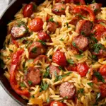 Kielbasa and Brussels Sprouts Stir-Fry