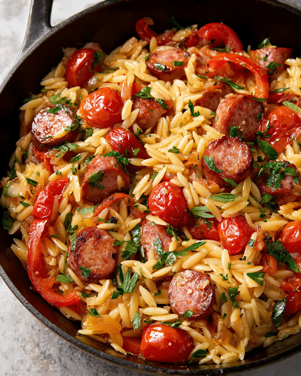 Kielbasa and Brussels Sprouts Stir-Fry