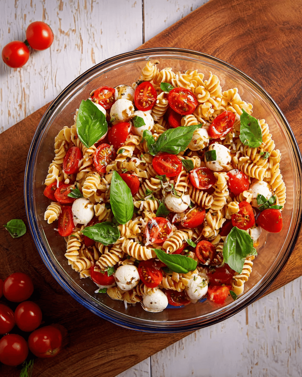 Caprese Pasta Salad – With a Twist