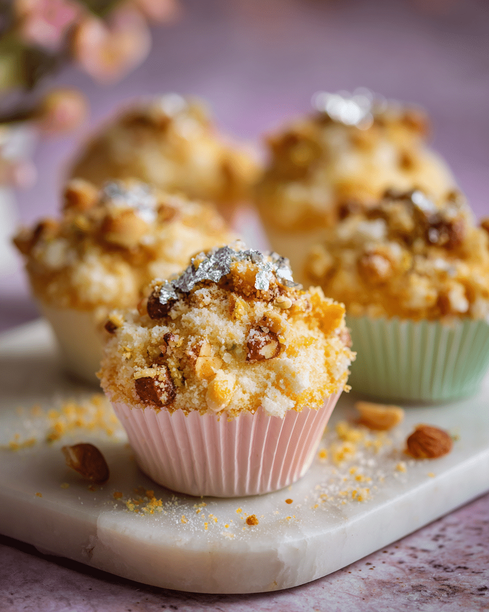 Rakhi Cupcake Soan Papdi – Whimsical, Flaky & Modern